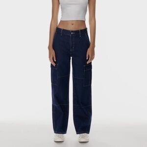 ARITZIA SUNDAY BEST Walker Jean 90s Medium Blue